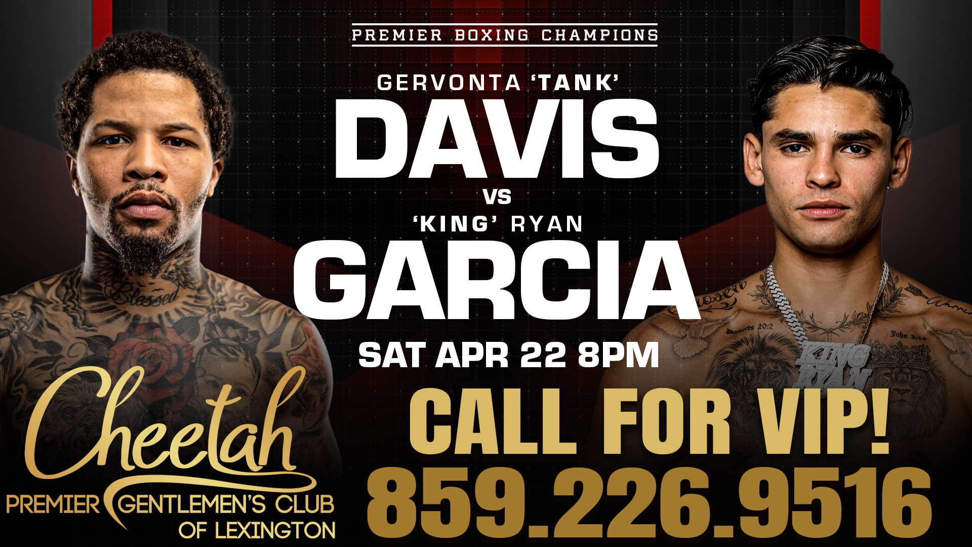 Davis vs Garcia boxing match