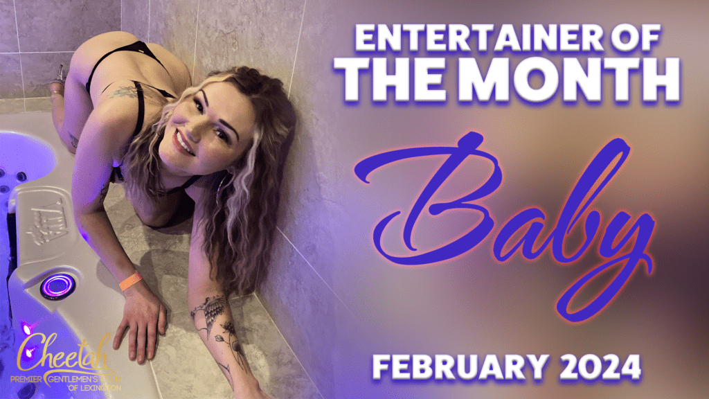 February 2024 Entertainer of the Month Baby